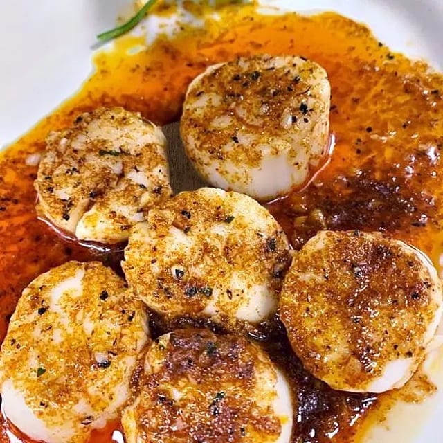 Baked Scallop.