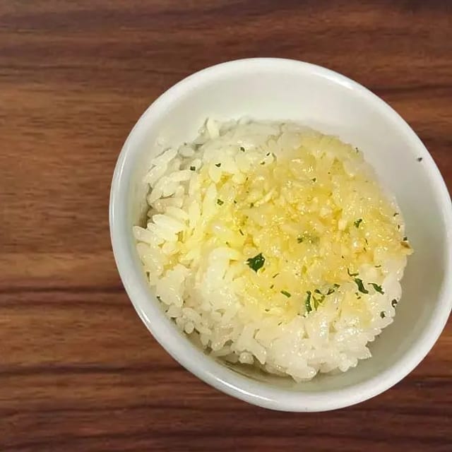 Garlic Butter Rice.