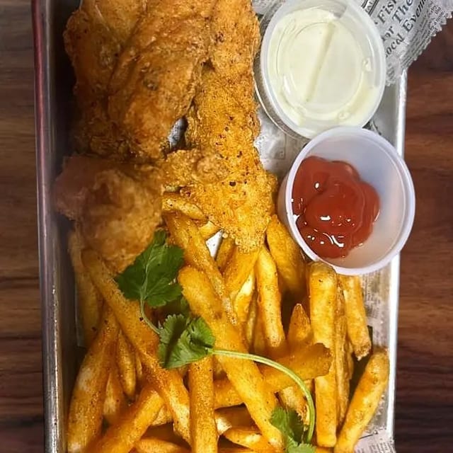 Chicken Tender Basket.