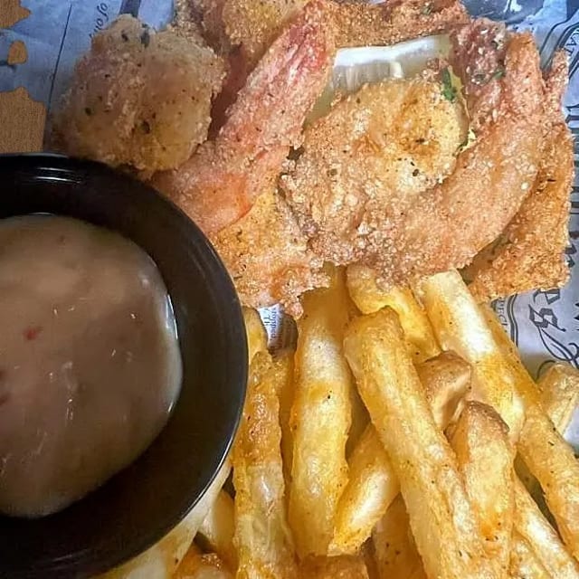 Fried Shrimp Basket.