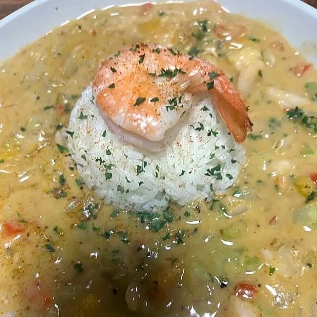 Shrimp Etouffee.
