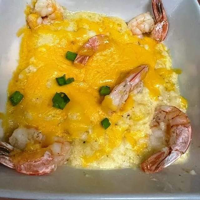 Grit with Shrimp.