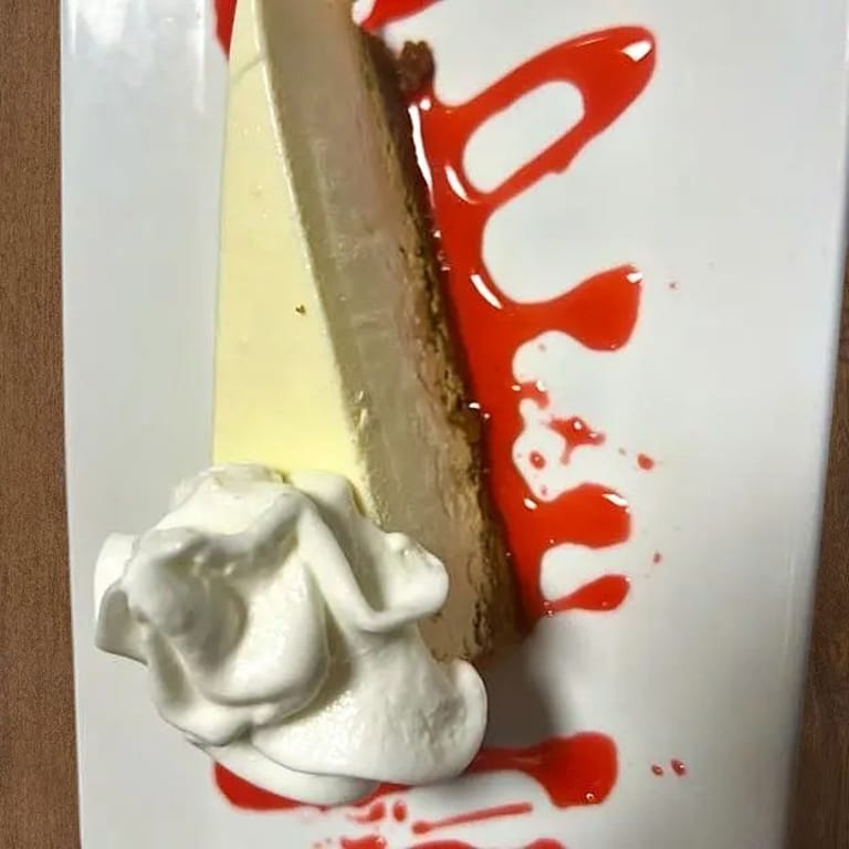 Indulge in our key lime pie
