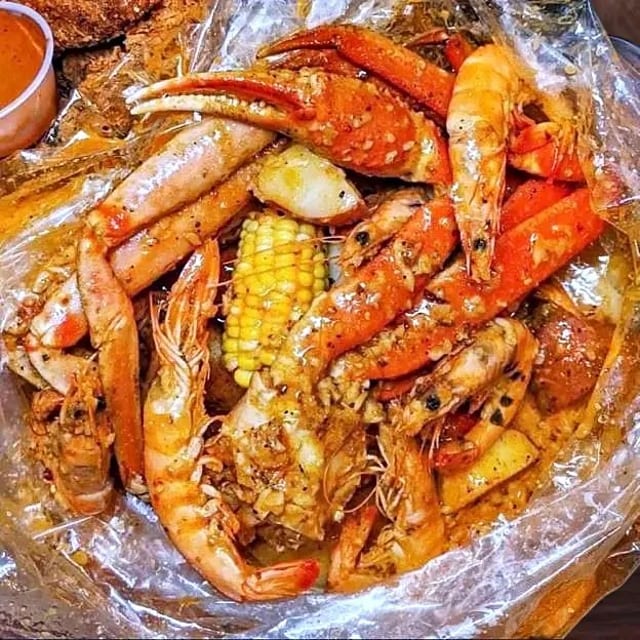 B. Snow Crab & Whole Shrimp.