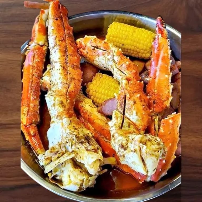 Indulge in our seafood boils